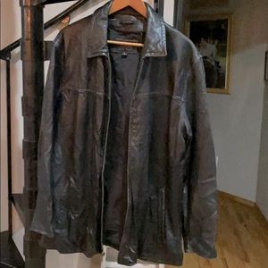 Wilson’s Leather Men’s Jacket Vintage Black Large